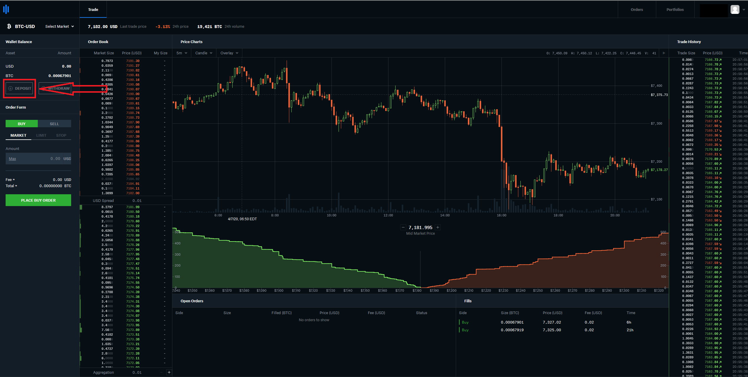 Coinbase Pro – RealSync