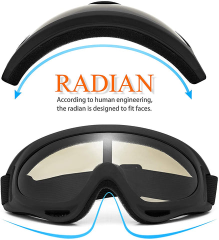 2 Pack Ski Goggles Snowboard Goggles for Men Women & Youth,
