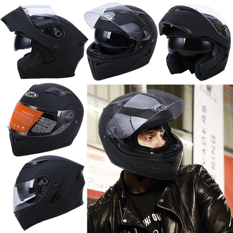 Snowmobile Helmet Flip up Modular Full Face Motorcycle