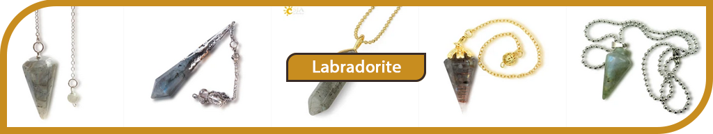Pendule en Labradorite