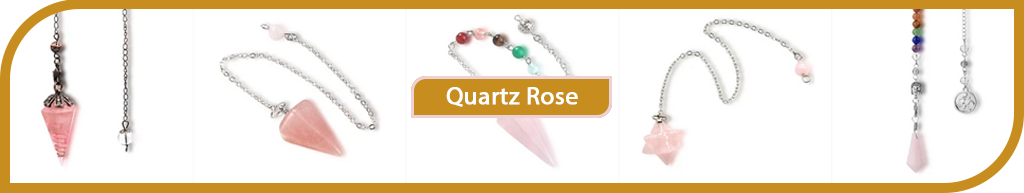 Pendule en Quartz Rose