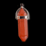 Pendule Egyptien Jaspe Rouge sans chainette