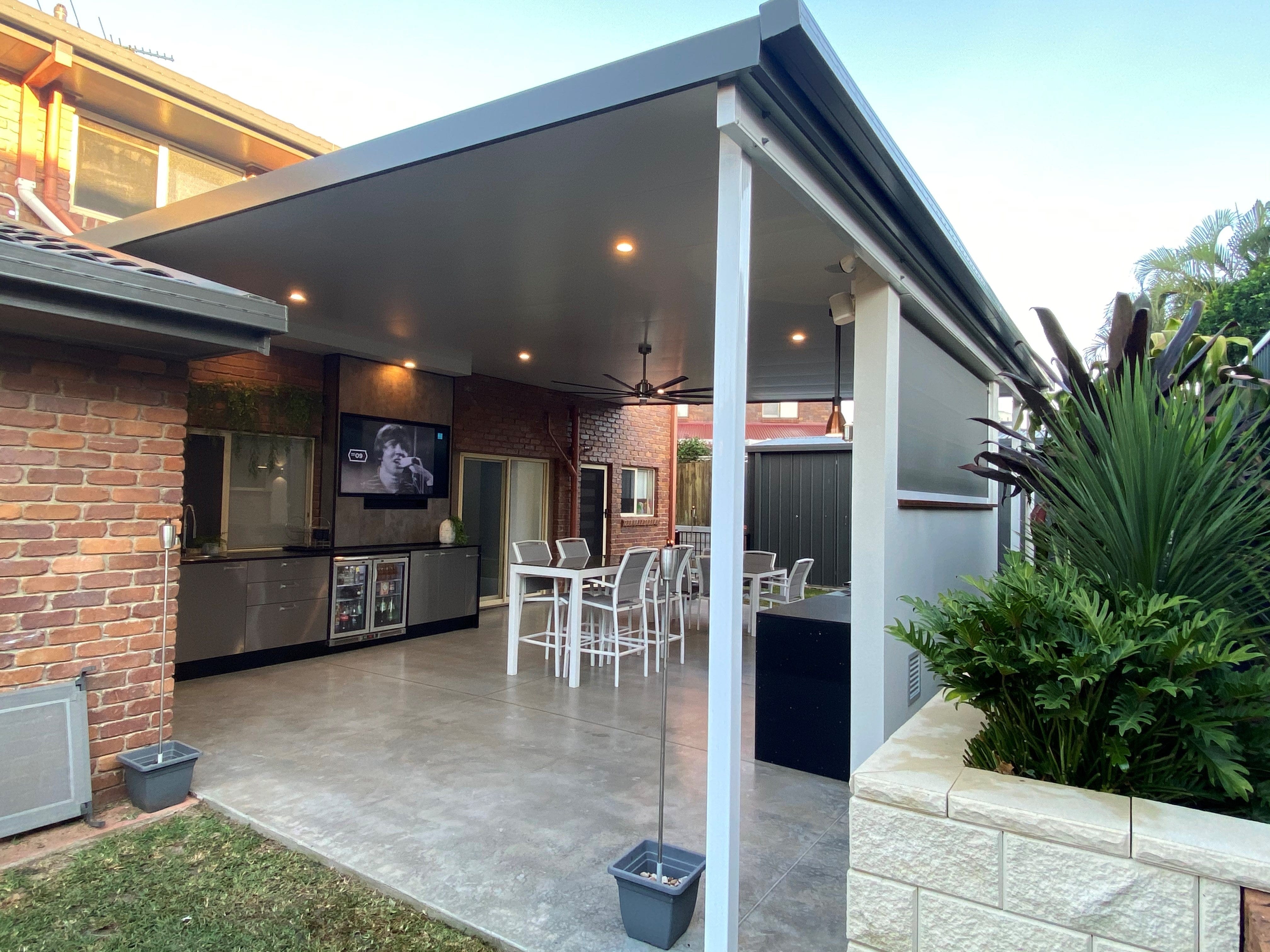 patio roof lights