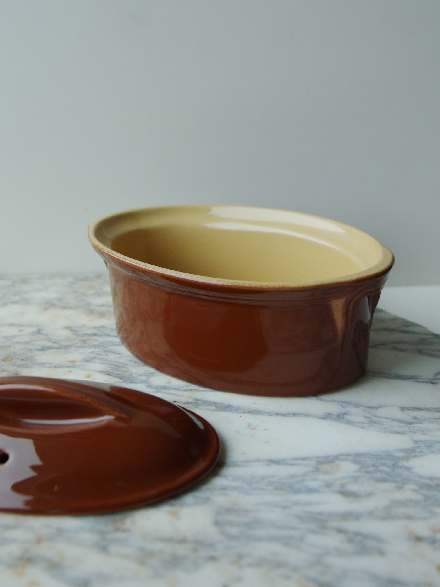 Vintage Oval Baking Dish