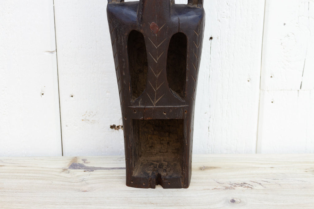 Finely Carved Mid 20th Century Tribal Instrument (Trade)