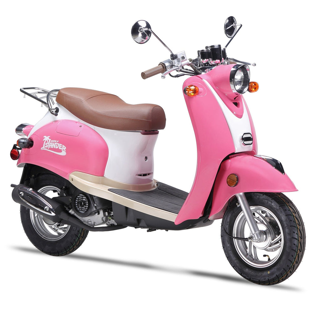 Скутеры 50cc. Скутер Asa Moped. Moped Champ cc50. Ретро скутер. Розовый мопед.