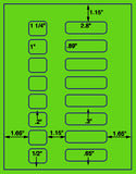 US3382-1 1/4''x1''-16 up on a 8 1/2"x11" label sheet.