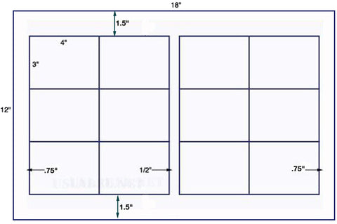 No-Iron Fabric Labels, 0.5 x 1.75, White, 18/Sheet, 3 Sheets/Pack -  Egyptian Workspace Partners