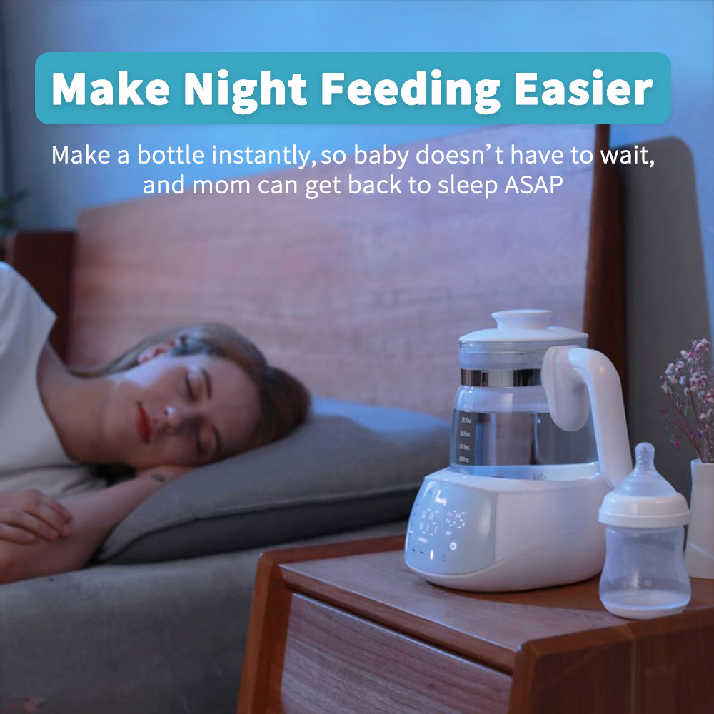 Buy Wholesale China Baby Formula Ready Water Kettle Precise Temperature  Control Keep Warm 24 Hours Baby Milk Kettle & Electric Glass Kettle at USD  28