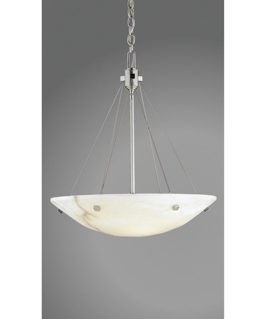 Alabaster Bowl 24 Inch Large Ceiling Light As Shown On Display