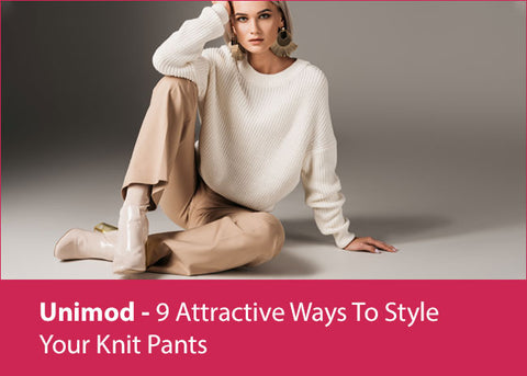 Knit pants Unimod