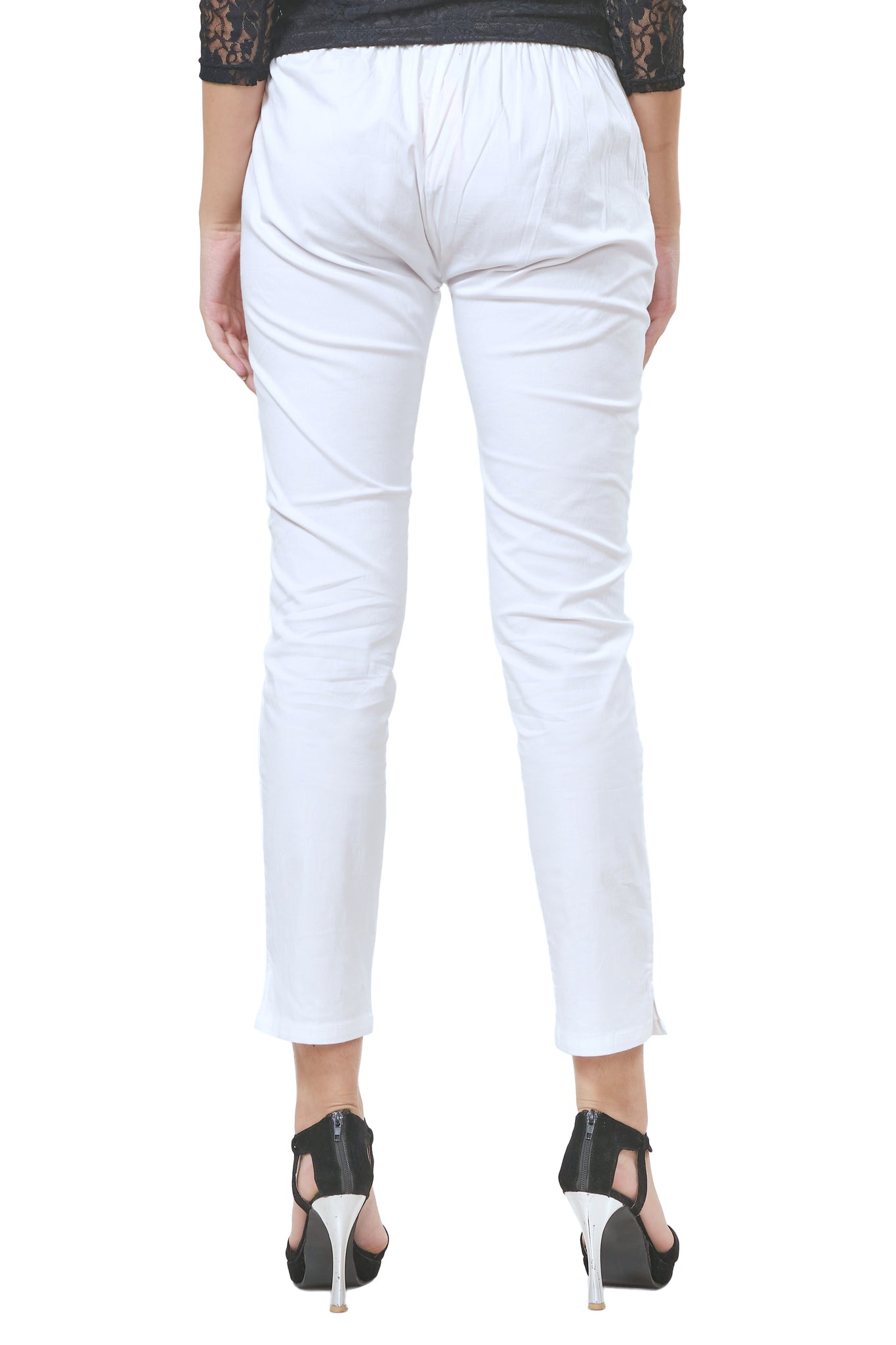 Pencil Pants (White) – Unimod Chic Fashion
