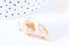 Geoda de ágata natural cruda beige con cristales 35-50mm, piedra natural cruda, litoterapia, piedra de cuarzo sin perforar, X1 G9083
