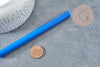 Barra de cera de sellado azul real nacarado de 135 mm, suministro para crear sellos personalizados, X1 G8911 