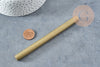 Gold sealing wax stick 135mm, supply for creating personalized seals, X1 G8910 