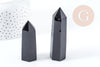 Natural obsidian point 34-100mm, semi-precious stone, lithotherapy session, x1 G8966