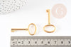 large 16K golden brass key pendant 40mm, creation of golden key jewelry for love padlock, X1 G5014