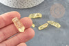 Cuentas de cristal de roca amarilla, suministros creativos, piedra en bruto, cuentas de piedra, piedra natural, 14-30 mm, X10 G0324