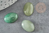 Green aventurine cabochon, oval cabochon, natural aventurine, natural stone, 18 x13mm, X1 G0376