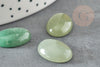 Green aventurine cabochon, oval cabochon, natural aventurine, natural stone, 18 x13mm, X1 G0376