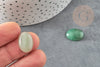 Green aventurine cabochon, oval cabochon, natural aventurine, natural stone, jewelry making, 18 x13mm, unit, G0376