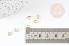Protection fil boule laiton brut, protection câble, fabrication bijoux, apprêt laiton brut, 5mm, X 1gr G1517