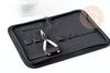 Rectangular black nylon tool storage pouch, pliers storage, imitation leather pouch, tool storage, 22cm, X1 G0871