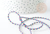 white black gray braided cord 2mm, cord for jewelry, multicolor scrapbooking cord, decoration rope, length 1 meter G5811