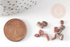 Arena de rodonita natural 2-8mm, chips de creación de joyería y nailart de jesmonita, X 20gr o X 50gr G2811