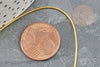 Alambre de cobre dorado 0.8mm, alambre metálico para creación de joyas, alambre metálico para creación de joyas, X1 carrete de 3 metros G9378