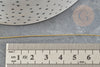 Alambre de cobre dorado 0.5mm, alambre metálico para creación de joyas, alambre metálico para creación de joyas, X1 carrete de 8 metros G9385