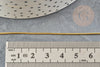 Alambre de cobre dorado de 1mm, alambre metálico para creación de joyas, alambre metálico para creación de joyas, X1 carrete de 2,5 metros G9379
