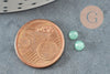 Green aventurine round cabochon, round cabochon, natural aventurine, stone cabochon, 4mm, natural stone, X1 G2839