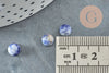 Blue sodalite round cabochon, creative supplies, round cabochon, natural sodalite, 6mm, natural stone, X1 G0172