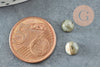 Round labradorite cabochon, creative supplies, round cabochon, natural labradorite, 6mm, natural stone, G1014