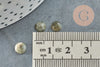 Cabochon rond labradorite, fournitures créatives, cabochon rond, labradorite naturelle,6mm, pierre naturelle, X1 G1014