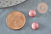 Smooth round rhodochrosite cabochon 8mm, oval cabochon, natural rhodochrosite, stone cabochon, natural stone, X1 G5592