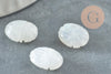 Cuenta de escarabajo piedra lunar natural AAA 13 mm, joyería de creación de cuentas talismán de piedra natural X1 - G9232