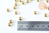 Perle stoppeur intercalaires laiton doré caoutchouc 3mm, perle création bijoux bracelet, l'unité G6985-Gingerlily Perles