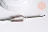 Pince à soudure incurvée acier inoxydable pour création de bijoux, outils pour soudure bijoux, l'unité G7053-Gingerlily Perles