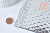 Enveloppes à bulles en plastique métallisé argent 22.5x15cm, un emballage auto-adhésif pour vos expéditions,10 pièces G6812-Gingerlily Perles