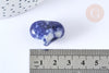 Piedra de litoterapia sodalita natural corazón decorativo 25 mm, X1, G7172