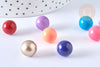 Bola carillon d'harmonie coloré 12mm, création bijoux de grossesse, création bijoux,l'unité G7131-Gingerlily Perles
