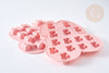 Moules en silicone rose CERISES 17.7cm, Moule pâtisserie en silicone bijoux avec inclusion en résine,l'unité G7728-Gingerlily Perles