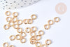 Anneaux ouverts torsadés ronds laiton doré 6mm ,anneaux ouverts laiton sans nickel ,lot de 20 G7915-Gingerlily Perles