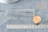 flacon Eprouvette en verre borosilicate bouchon en liège, flacon décoration mariage fête,10mm,l'unité - G7432-Gingerlily Perles