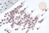 Cuentas de tubo de vidrio marrón brillante metálico mate, estilo Delica miyuki, cuentas de semillas japonesas mate, cuentas tejidas, bolsa de 8 g, X1 G7771