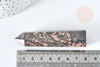 Natural rhodonite point 70-80mm, natural stone lithotherapy session, X1, G8411 