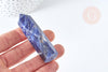 Sodalite tip 70-80mm, natural stone lithotherapy session, piece G8413 