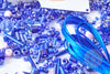 Santorini blue pearl mix kit, Boxes and kits for creating DIY costume jewelry, the kit, G8346